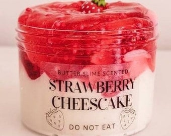 Strawberry Cheesecake Slime Scented