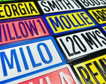 Little Tikes Custom Number Plate | Kids | Toy Car | Personalised | Cozy Coupe