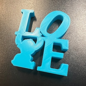 Stitch “Love” Sign Inspired | Home | Decor |  Disney | Gift