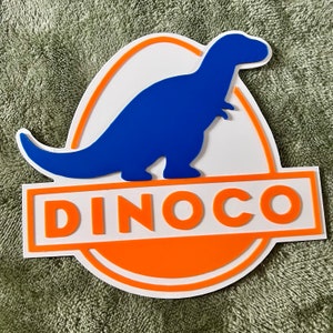 Cars Dinoco Disneyland | Disney World Inspired Disney/Pixar Sign!