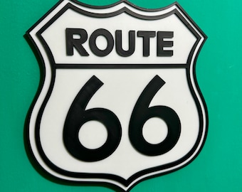 Ruta 66 - ¡Señal de Disney/Pixar inspirada en Cars Disneyland/Disney World!