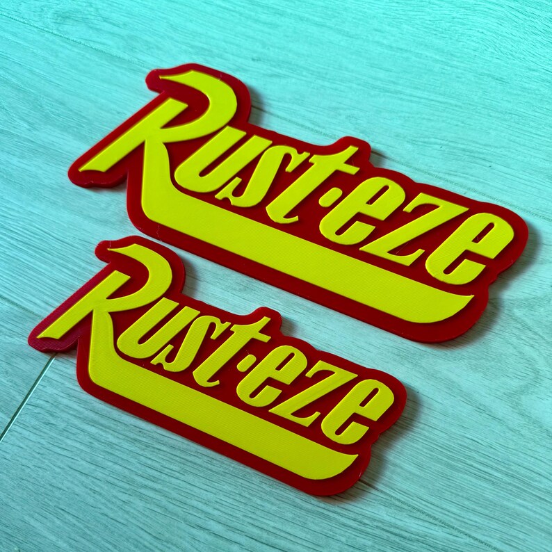 Cars Rusteze V2 Disneyland | Disney World Inspired Disney/pixar Sign ...