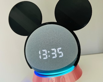 Mickey / Minnie Alexa Echo 4th/5th Gen Stand | Speaker | Disney | Customise