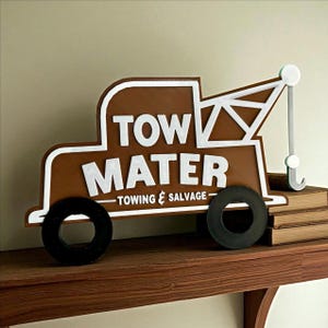 Cars Tow Mater Disneyland | Disney World Inspired Disney/Pixar sign!