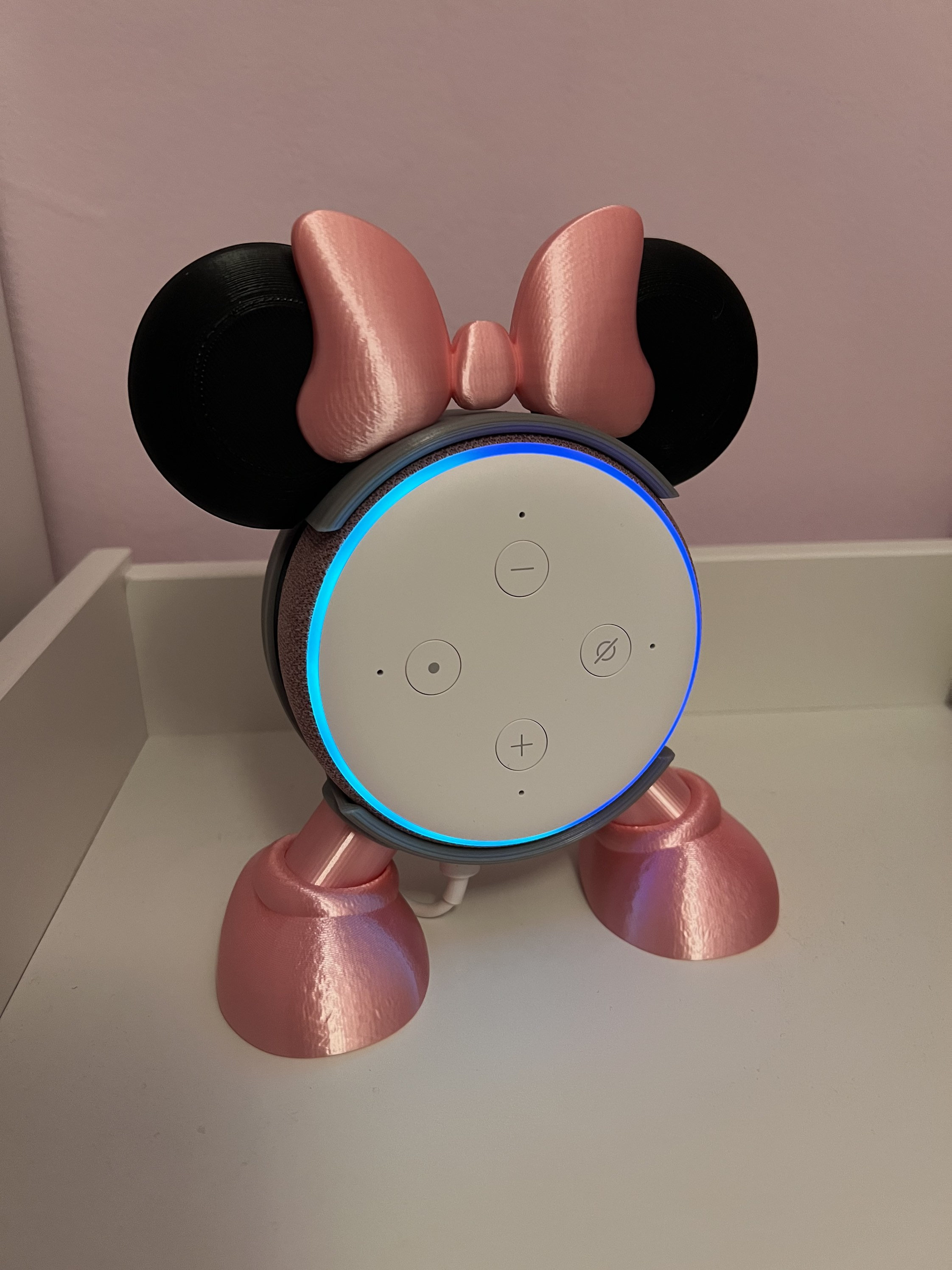 Mickey / Minnie Mouse Amazon Alexa Echo 3rd Gen Stand | Speaker