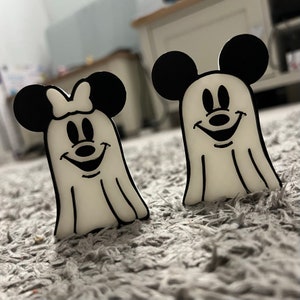 Mickey and Minnie Ghost Halloween Decorations | Home | Disney | Decor