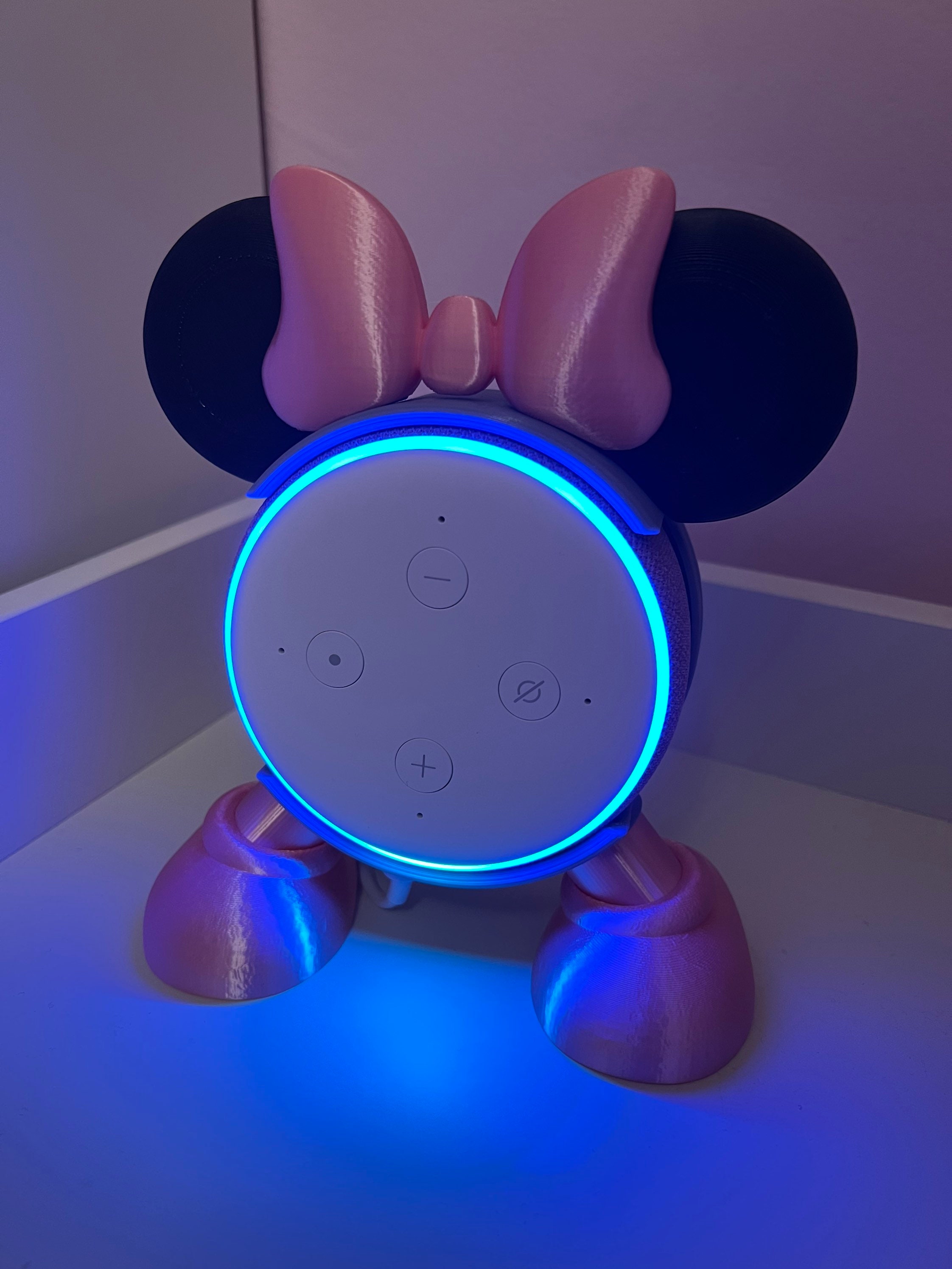 Mickey Minnie Mouse Amazon Alexa Echo 3rd Gen Stand Etsy