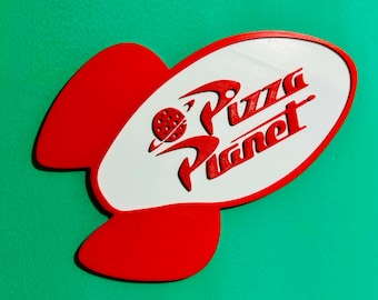 Pizza Planet - Toy Story Disneyland | Disney World Inspired Disney/Pixar Sign!