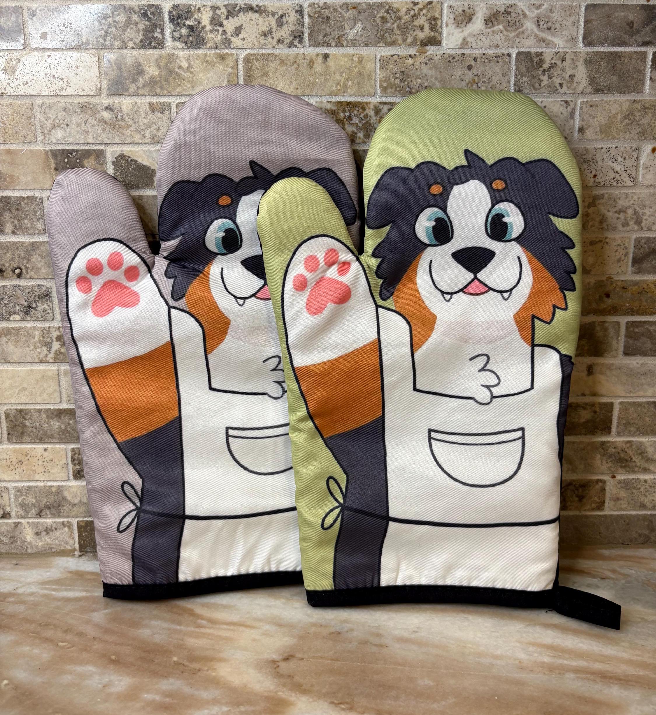 Dog Oven Mitt - Cooking - Baking - Furry - Animal - Pet - Etsy