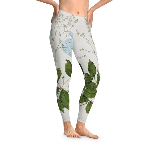 Nature Design Leggings, Yoga Pants, Art Design Workout Pants
