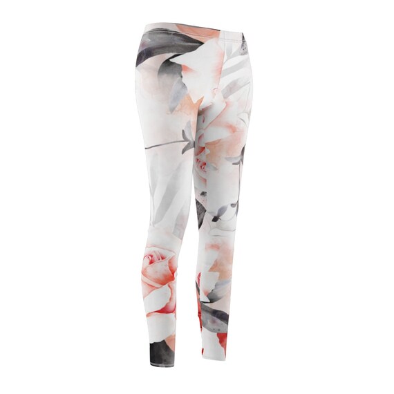 Long white leggings deals