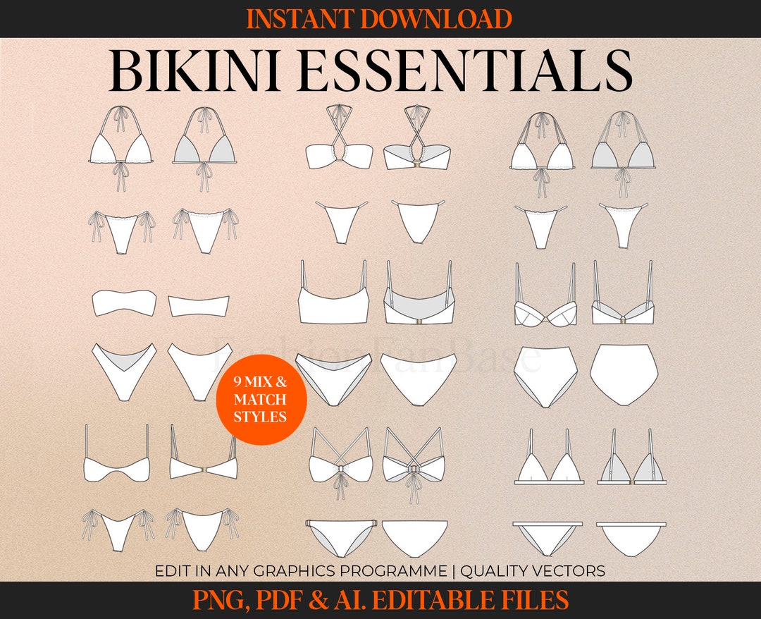 types of swimsuit tops