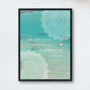 Philosophical Print, Digital Download, Inspirational Print, Digital Art, Life Quote, Buddha Quote, Philosophy, Spiritual Print Draft