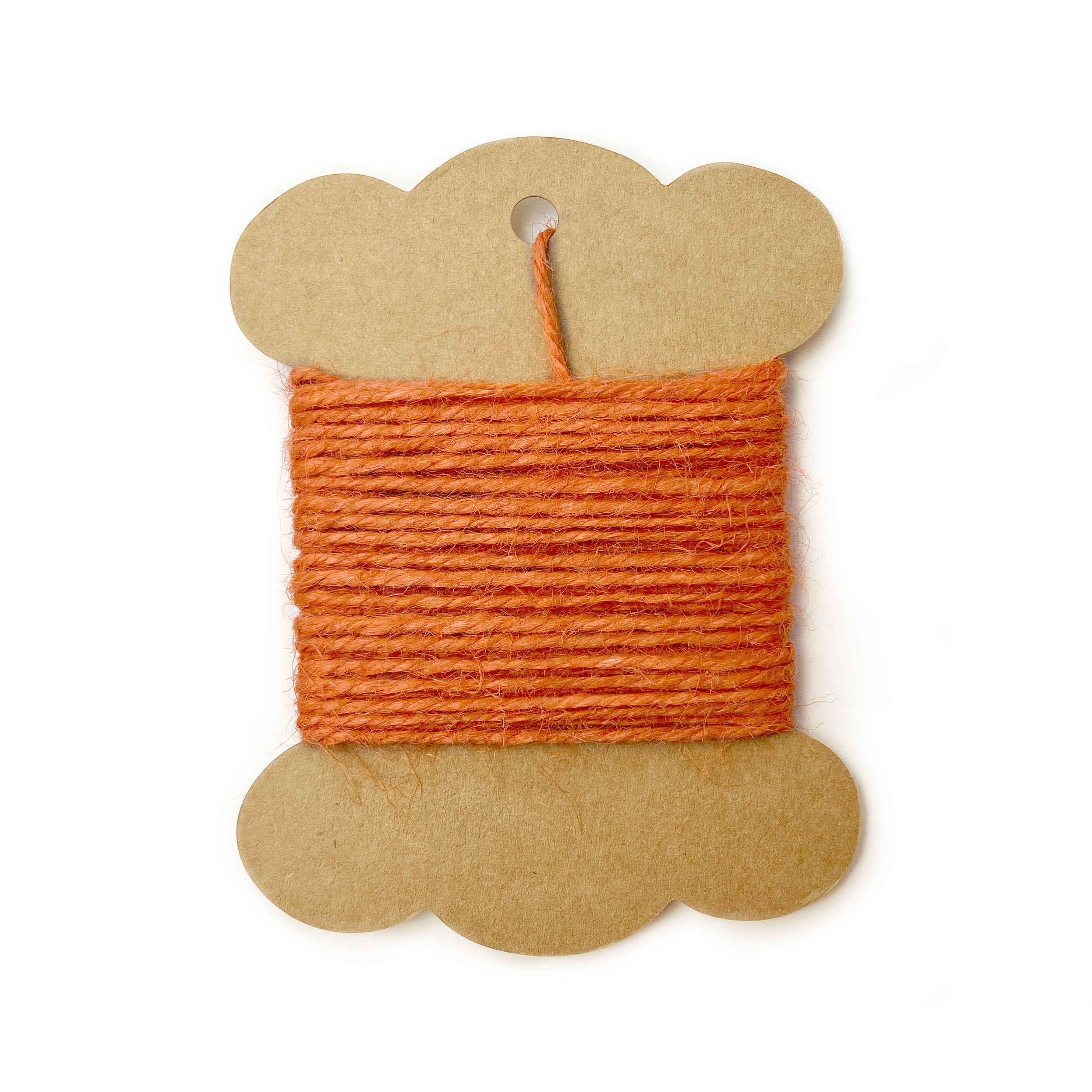Ecofriendly Jute Coloured Craft Twine 5m to 20m, Natural Brown
