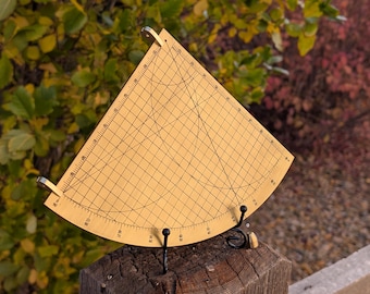 Sine/Gunter's Quadrant - Plans & Guide