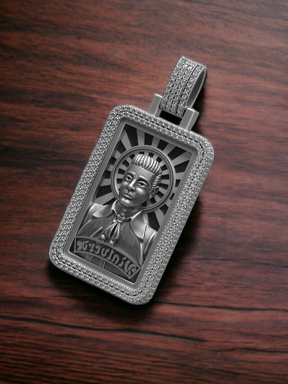Jesus malverde pendant best sale