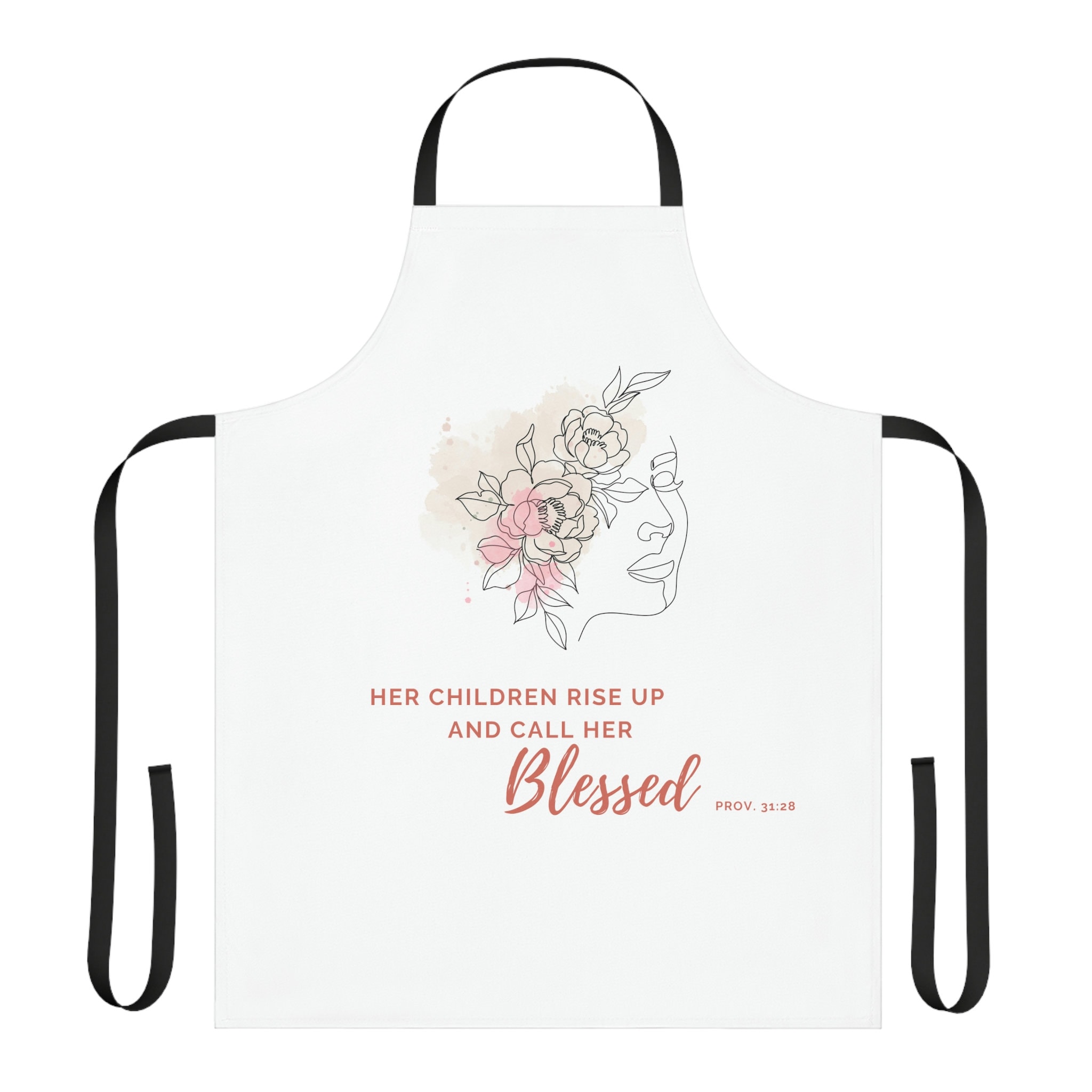 Christian Apron Bible Verse Christian Quote Mother's Etsy