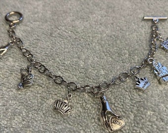 Pulseiras de charme de princesa