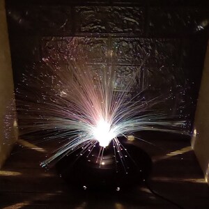 Ufo lamp fiber optic best sale