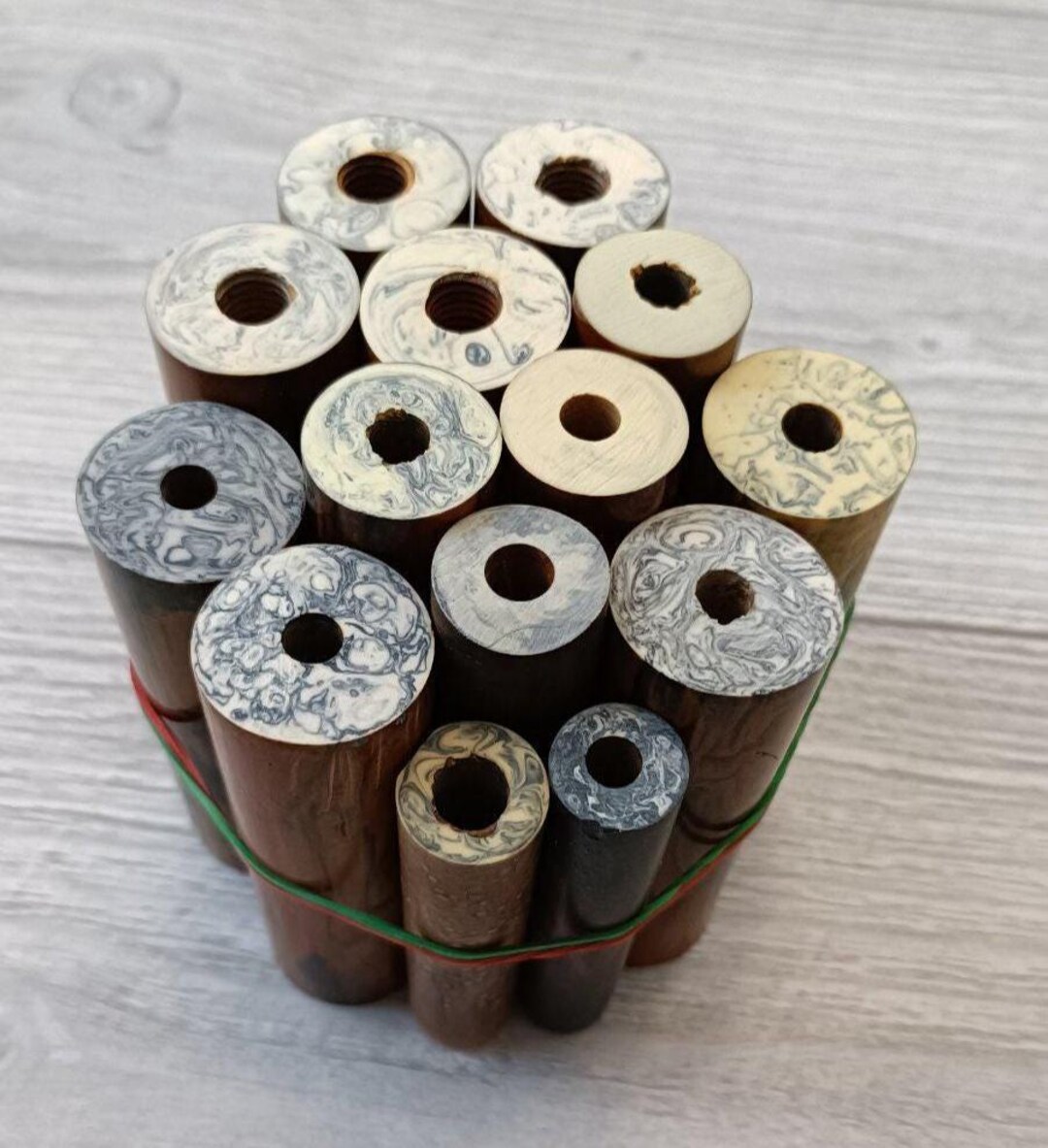 Catalin Rods Vintage Bakelite Vein Rods, Catalin Handles, USSR Soviet, 720 Grams ...