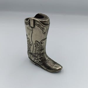 Vintage &quot;Cowboy Boot&quot; lighter case from the 90s., Stylish men&#39;s accessory, holder for a lighter case