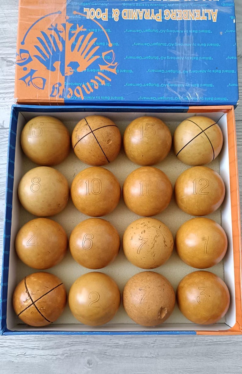 Bakelite Billiard Ball.billiard Balls,vintage Soviet Billiard Balls ...