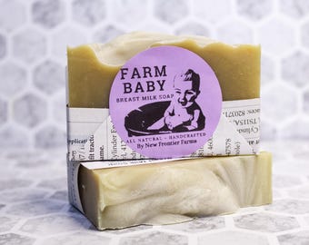 Buck Naked Breast Milk Soap | Gifts for Her | New Mom Gifts | Baby Gifts | Baby Soap | Hand Made | Self Care | Soap for hands, feet, & body
