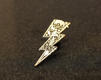 Harry Potter Lightning Bolt Pin Badge Wizard Pin