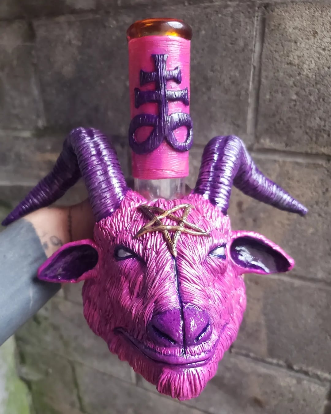 Baphomet collectable Pipe