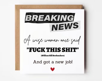 Carte de retraite pour femme, carte de félicitations à la retraite de la femme sage, carte de retraite drôle, carte de départ de collègue de travail, cadeaux de retraite