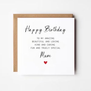 Carte d'anniversaire maman, carte d'anniversaire poème, cadeau maman, carte poème, carte d'anniversaire pour maman, carte joyeux anniversaire maman, carte maman, maman extraordinaire, maman