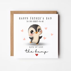 Papa wird Vatertagskarte von The Bump, Vatertagskarte von The Bump, Vatertagskarte, Papa wird Vatertagskarte, werdender Papa