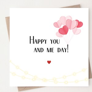 Anniversary Card | Valentine's Day Card | Card For Husband / Wife / Boyfriend / Girlfriend / Partner | Cute Anniversary Card | Love Card