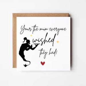 Vous êtes la maman que tout le monde rêvait d'avoir, carte d'anniversaire de maman, carte de bonne fête des mères, carte de remerciement pour maman, carte génie drôle pour maman, maman