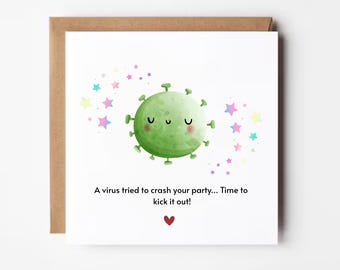 Funny Get Well Soon Card: Personalized Speedy Recovery Gift