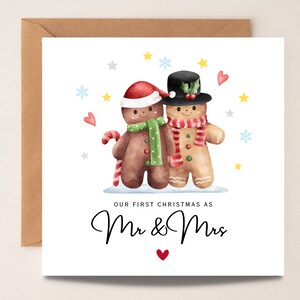 Primo Natale di matrimonio, Primo Natale del 2023 come signor e signora, Primo Natale del marito, Primo Natale della moglie, Natale, Regalo di Natale, Uomo, Donna