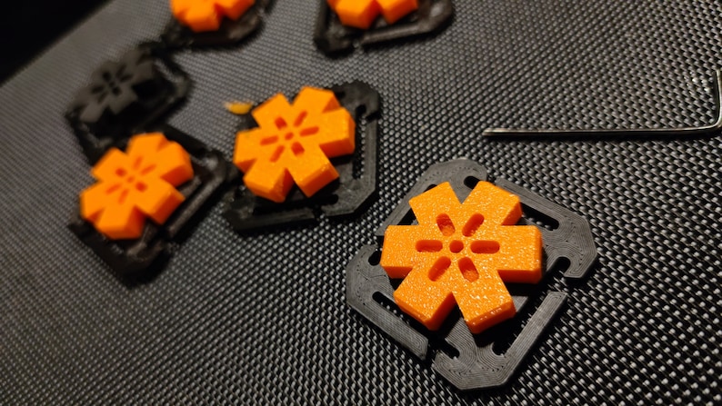 Syringe holder for molle system - carbon fiber nylon FDM printed image 5