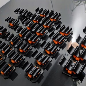 Syringe holder for molle system - carbon fiber nylon FDM printed image 6