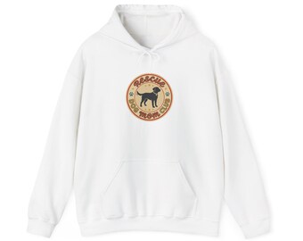 Rescue Dog Mom Hoodie | rescue pride, fur baby sweatshirt