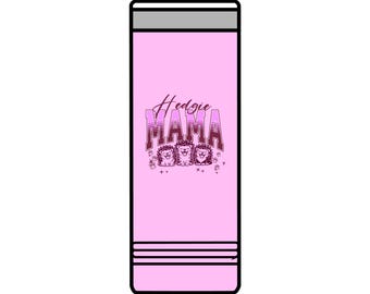 Hedgie Mom Skinny Tumbler 22oz | Hedgehog Mom Travel Cup