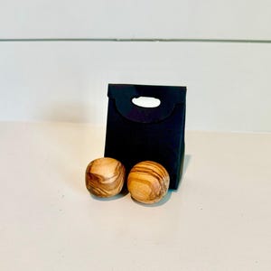 Relaxation Olive Wood Balls | Stress Balls| Anxiety Toy| Fidget Toy| Meditation Balls| Stress Relief On The GO! image 2