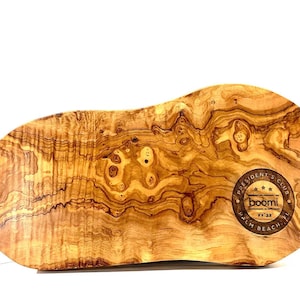 Schneidebrett aus Olivenholz | Anpassbare Schneidebrett Set | Olivenholz Schneidebretter Olivenholz Charcuterie Bretter | Hochzeitsgeschenk Bild 7