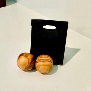 Relaxation Olive Wood Balls | Stress Balls| Anxiety Toy| Fidget Toy| Meditation Balls| Stress Relief On The GO! image 5
