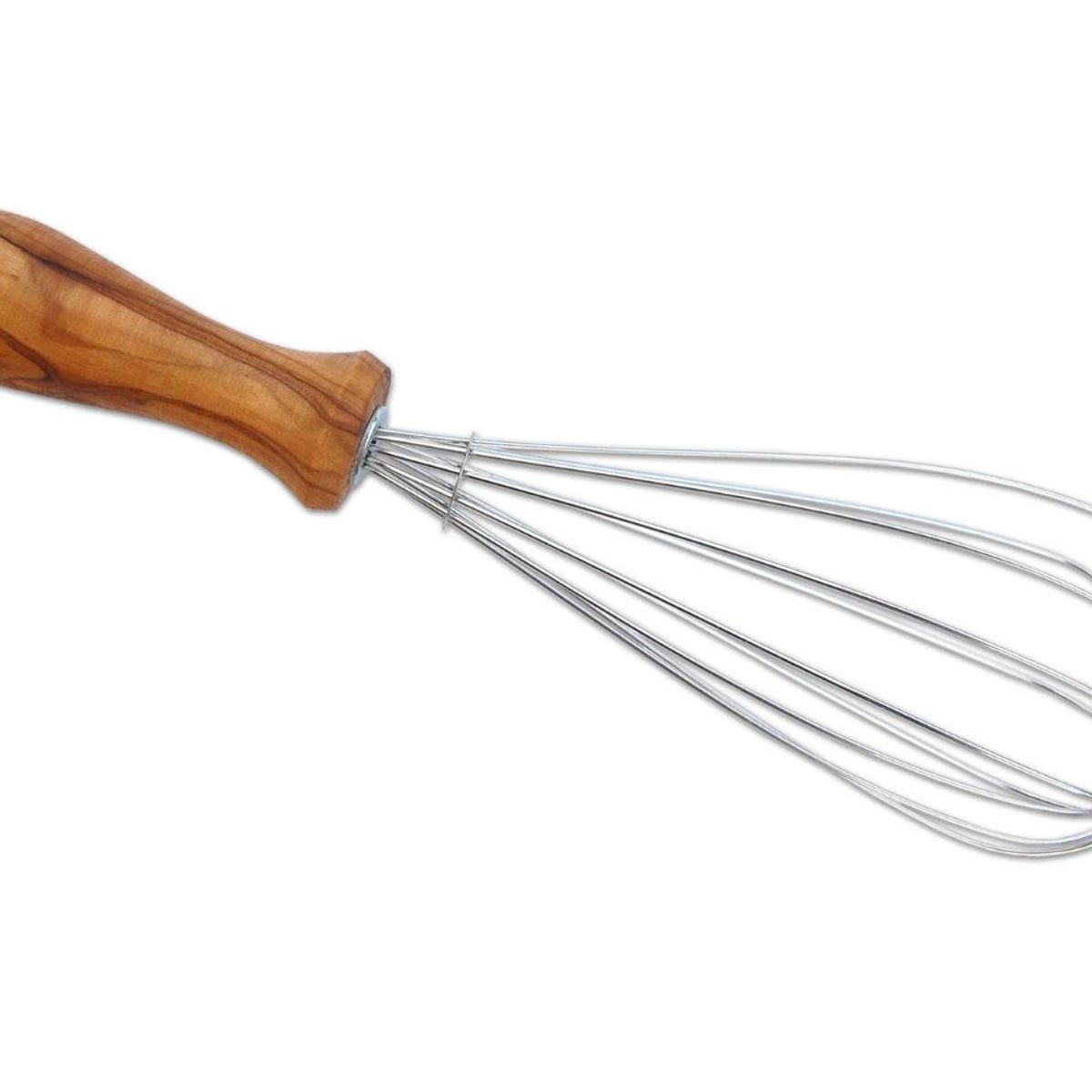 Olive Wood 10 Inch Stainless Steel Whisk| Housewarming Gifts| Summer Time Essentials| Kitchen Must Haves| Fathers Day| Custom Woodworking - Etsy