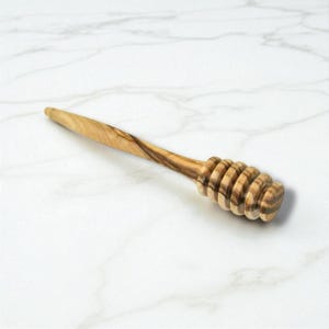 Olive Wood Honey Stick | Olive Wood Honey Spoon | Honey Comb Stir Stick| Great For Teas, Coffees, Hot Drinks | Mother's Day Gift