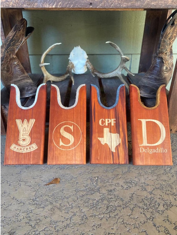 Custom Pine Wooden Boot Jacks Handmade Boot Remover Rustic