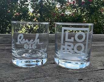 Custom Bar/Restaurant Whiskey Glasses| Restaurant Supplies| Bulk Orders| High-End Bar Glasses| Whiskey Glasses