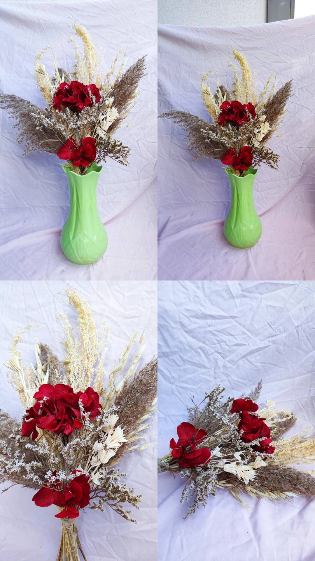 Bouquet en Fleurs Séchées et Stabilisées, Amour