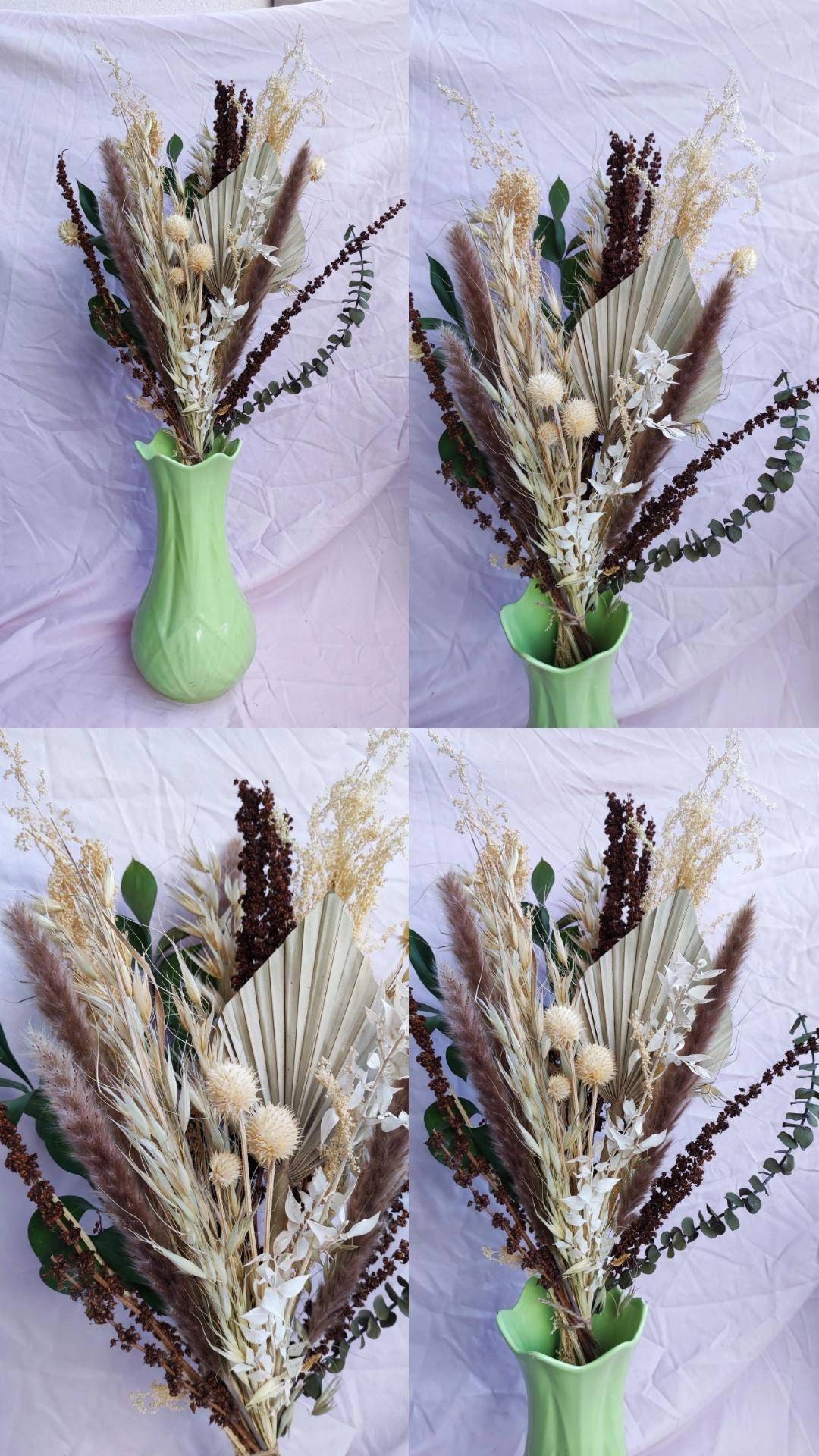 Bouquet de Fleurs Séchées Naturel et Sauvage