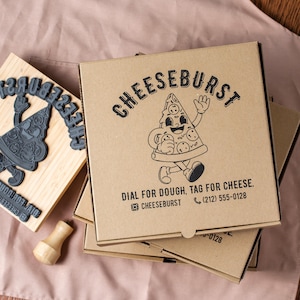 Anpassad logotyp gummistämpel, företagsstämpel för lådor och utskick, liten och stor anpassad stämpel, personliga bröllopsgåvor, kraftlåda stämpel